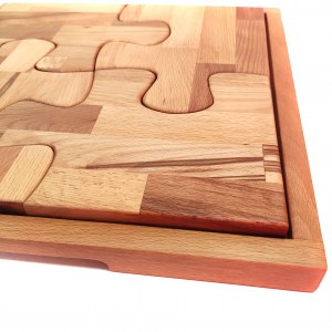 Daska za sečenje i serviranje Puzzle sa tacnom