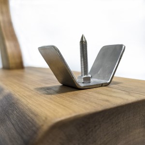 Stalak za pršutu Walnut Inox