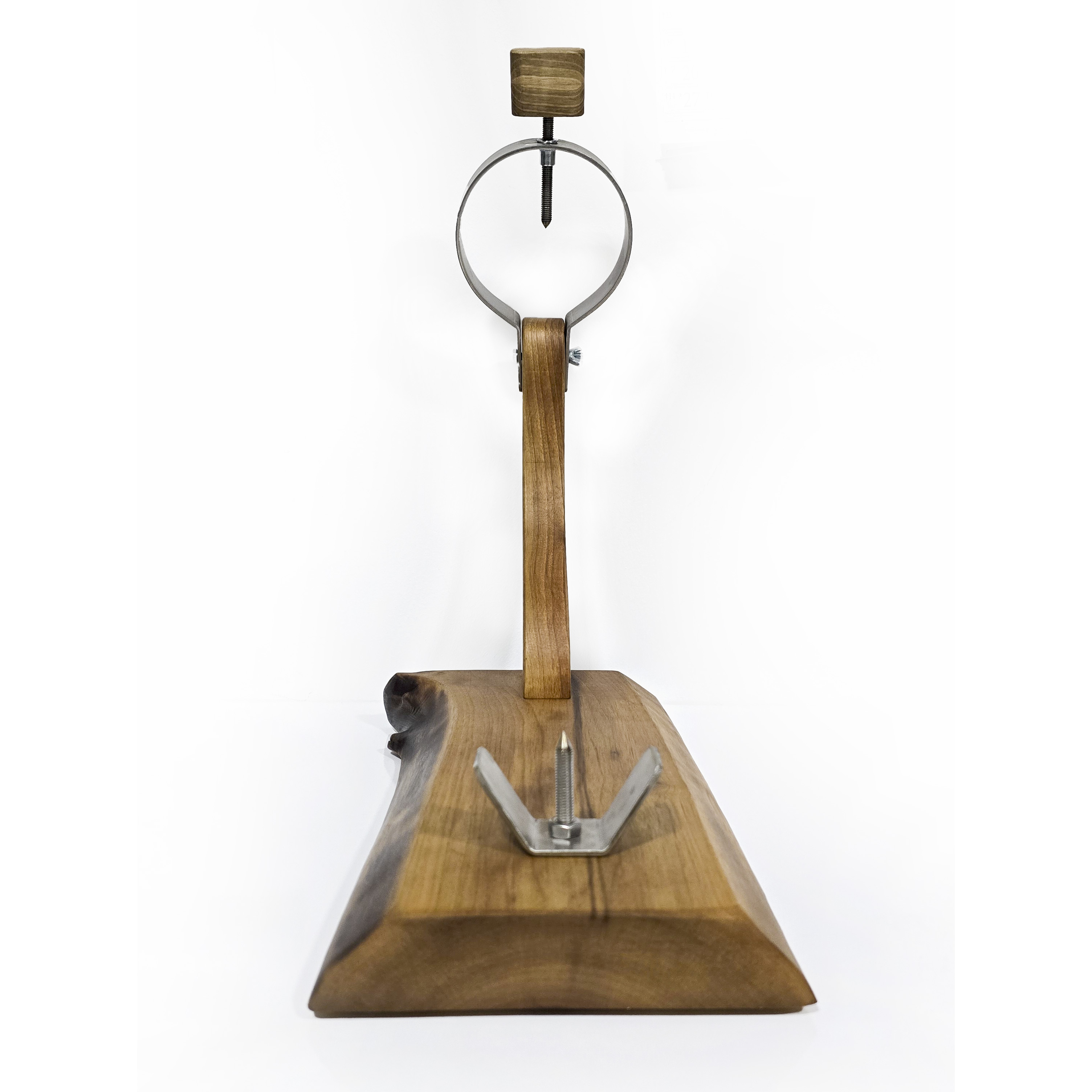 Stalak za pršutu Walnut Inox